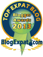 BlogExpat Top Blog Awards - 2013